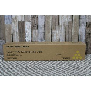 RICOH SAVIN LAINER - Yellow Toner - High Yield - Type 145 - NIB